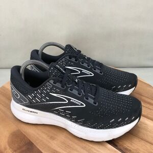Brooks Glycerin 20 Womens Black Running Shoes Size 9.5 Medium Cushioned Comfort